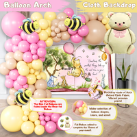 Pink Winnie Baby Shower Decorations Kit