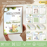 Winnie the Pooh Baby Shower Decorations