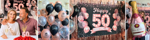 50 & Fabulous: How to Create a Rose Gold and Black 50th Birthday Party That Looks Effortlessly Glam