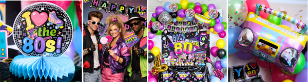 Back to the 80s: How to Throw a Bold, Retro Birthday Party That Looks Amazing
