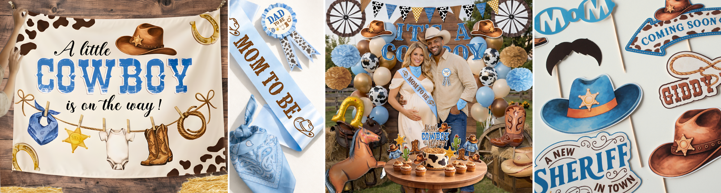 A Little Cowboy Is on the Way: How to Host a Western Baby Shower That Feels Charming, Easy, and Photo-Ready
