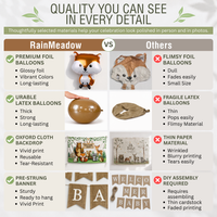 Woodland Animal Baby Shower Decorations