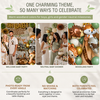 Woodland Animal Baby Shower Decorations