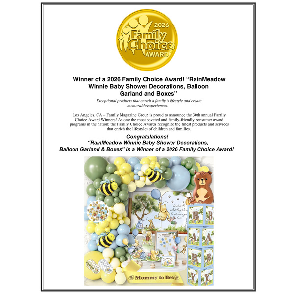 Winnie the Pooh Baby Shower Decorations Kit, All-in-1 Party Pack