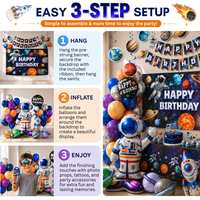 Space Birthday Decorations, Outer Space Party Decorations