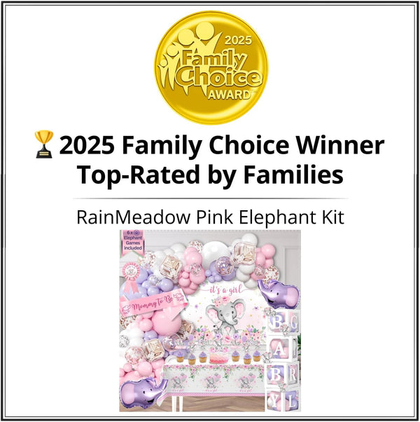 Pink Elephant Baby Shower Decorations Girl