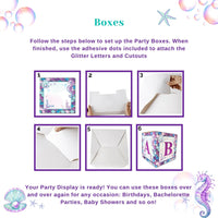 Little Mermaid Birthday Decorations Kit