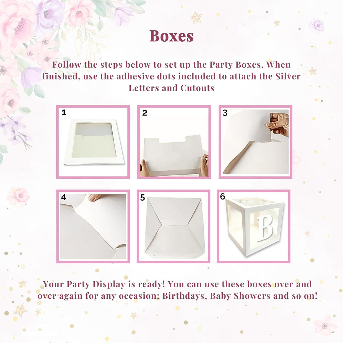 169 pc Premium Pink Elephant Baby Shower Decorations Girl