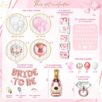 Rose Gold Bridal Shower Decorations