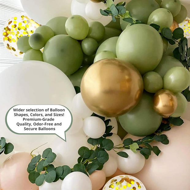 Sage Green Baby Shower Decorations, Gender Neutral