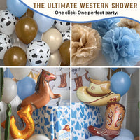 Cowboy Baby Shower Decorations for Boy