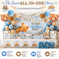 We Can Bearly Wait Baby Shower Decorations Kit for Boy