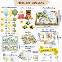 Winnie the Pooh Baby Shower Decorations Kit