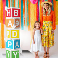 Colorful Birthday Party Decorations Boxes.