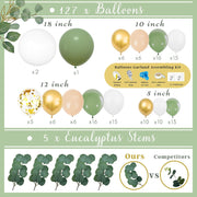 Sage Green Baby Shower Decorations, Gender Neutral