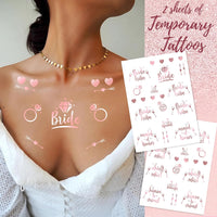 NEW Rose Gold Bridal Shower Decorations