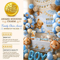 We Can Bearly Wait Baby Shower Decorations Kit for Boy