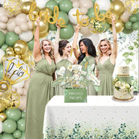 Bridal Shower Decorations Olive Sage Green