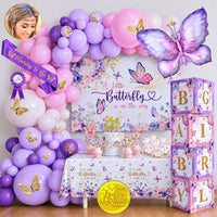 Butterfly Baby Shower Decorations for Girl