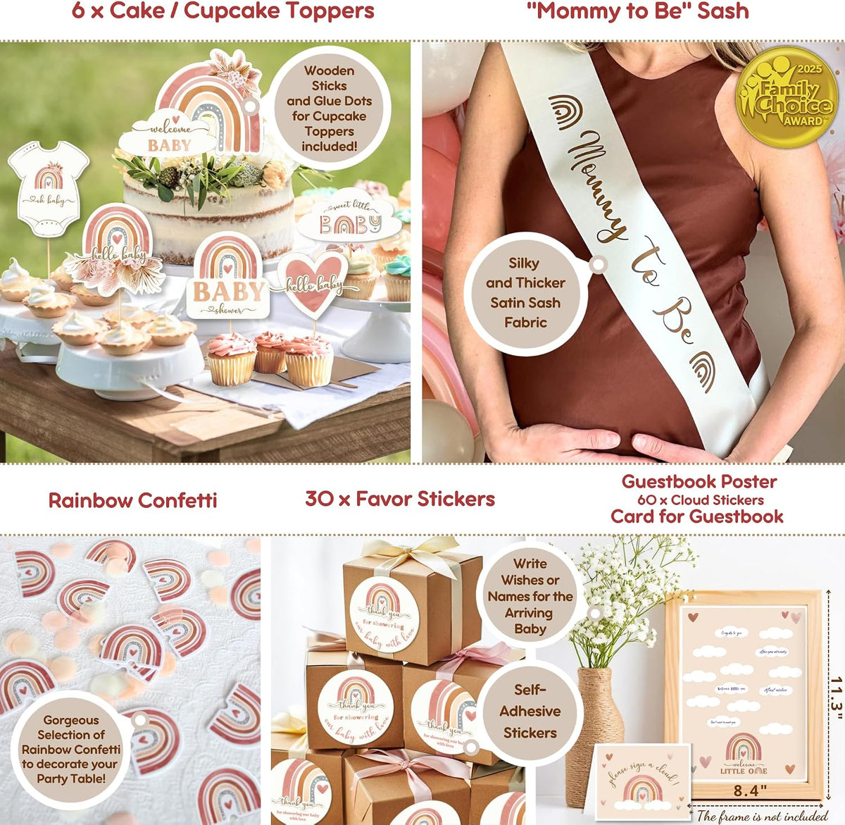 Boho Baby Shower Decorations for Girl