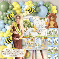Winnie the Pooh Baby Shower Decorations Kit