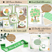 Premium Safari Baby Shower Decorations for Boy Jungle Theme Baby Shower Decor..