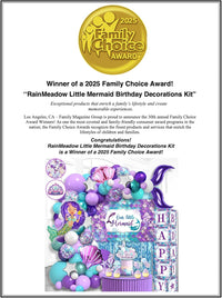 Little Mermaid Birthday Decorations Kit