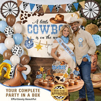 Cowboy Baby Shower Decorations for Boy