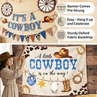 Cowboy Baby Shower Decorations for Boy