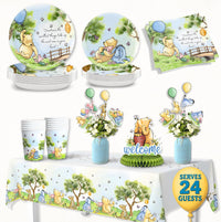 Winnie the Pooh Baby Shower Decorations Set