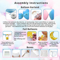 191 PC Premium Twinkle Twinkle Little Star Gender Reveal Decorations