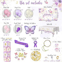 Butterfly Baby Shower Decorations for Girl