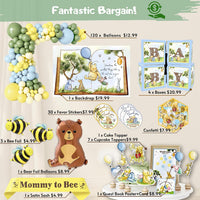 Winnie the Pooh Baby Shower Decorations Kit