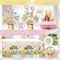 Winnie Baby Shower Decorations Girl