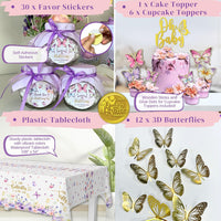 Butterfly Baby Shower Decorations for Girl