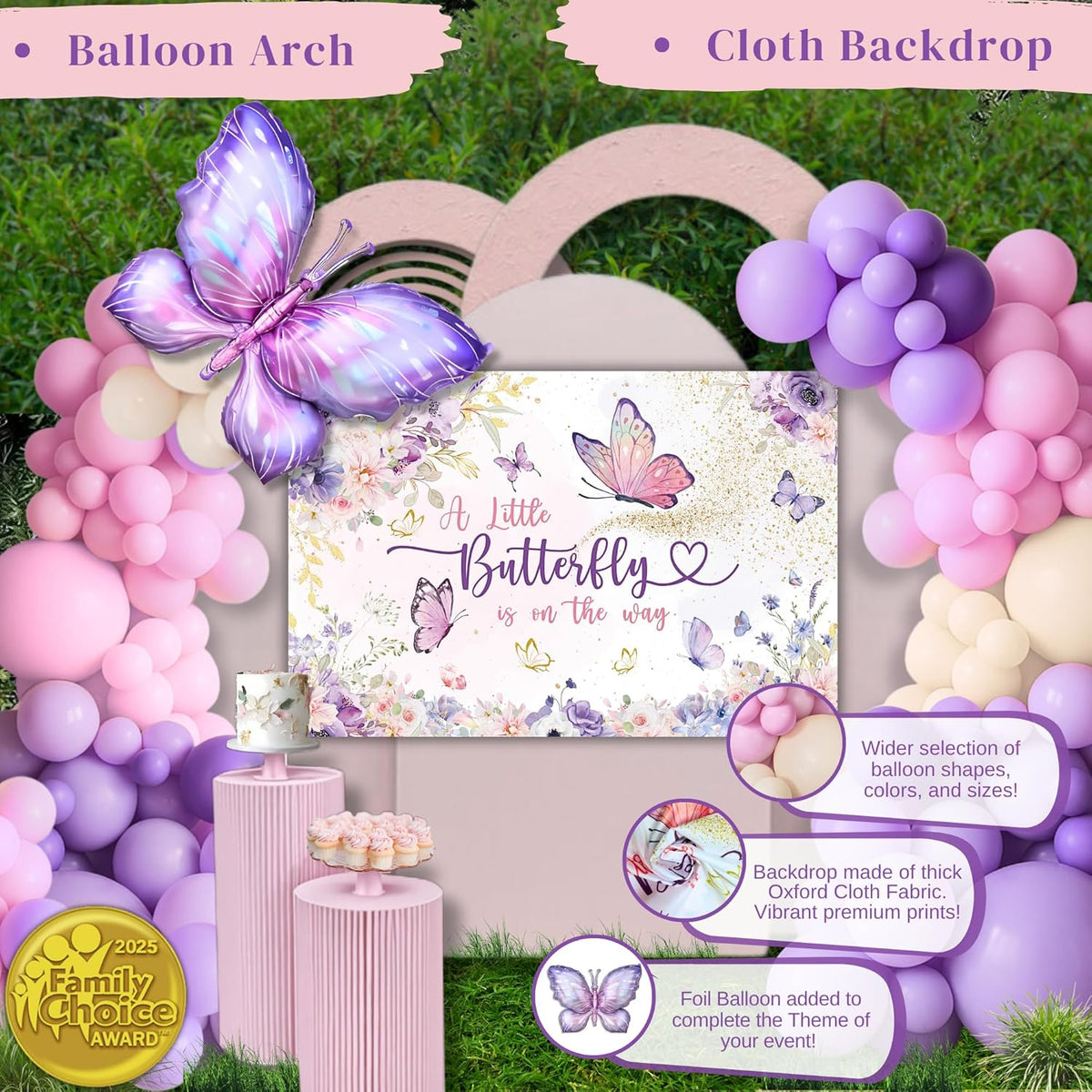 Butterfly Baby Shower Decorations for Girl