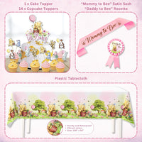 Pink Winnie Baby Shower Decorations