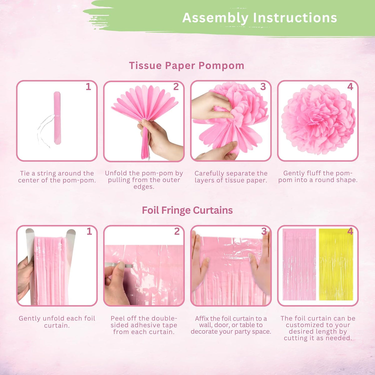 Pink Winnie Baby Shower Decorations