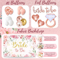 NEW Rose Gold Bridal Shower Decorations