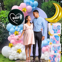 191 PC Premium Twinkle Twinkle Little Star Gender Reveal Decorations