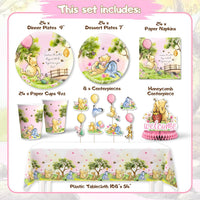 Winnie Baby Shower Decorations Girl