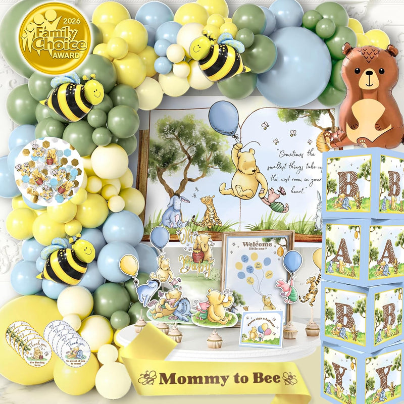 Winnie the Pooh Baby Shower Decorations Kit