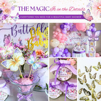 Butterfly Baby Shower Decorations for Girl