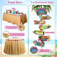 Luau Party Decorations Set – Hawaiian Birthday Party Decor