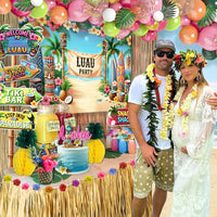 Luau Party Decorations Set – Hawaiian Birthday Party Decor
