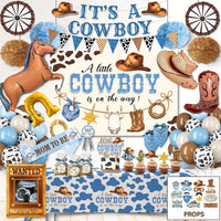 Cowboy Baby Shower Decorations for Boy