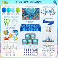 Under the Sea Party Decorations Set