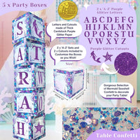 Little Mermaid Birthday Decorations Kit