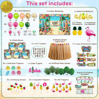 Luau Party Decorations Set – Hawaiian Birthday Party Decor