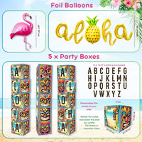 Luau Party Decorations Set – Hawaiian Birthday Party Decor